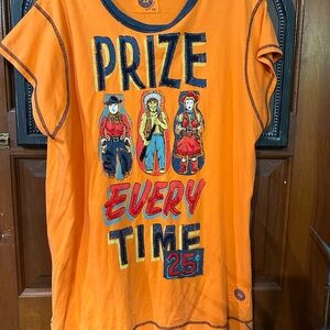 Orange Graphic T-Shirt